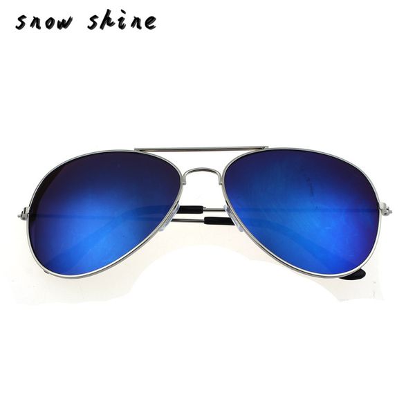 

wholesale- snowshine 3001xin women men classic retro sunglasses metal frame zs, White;black