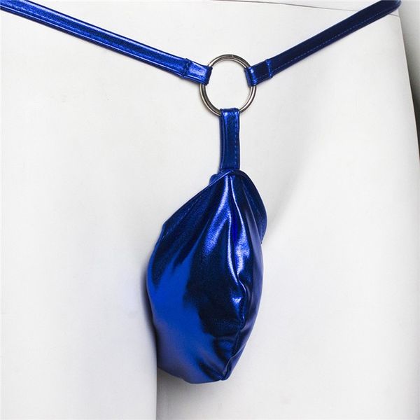 

strip g-strings bulge clubwear t-back ring pouch men metallic underwear men shiny thongs wetlook jockstrap jeuoo
