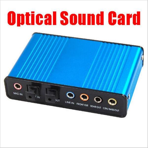 

Популярный внешний оптический USB звуковая карта 6 канал 5.1 аудио Звуковая карта ад