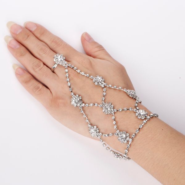 

Четыре листа клевера ювелирные изделия CZ подвески стразы браслет мода высокое ка