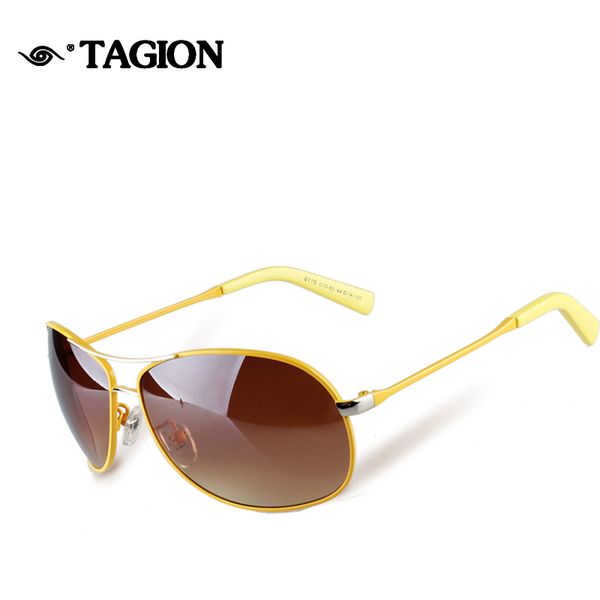 

wholesale- 2015 new arrival men sunglasses alloy frame sun glasses classic driving frog mirror most popular eyewear 6110, White;black