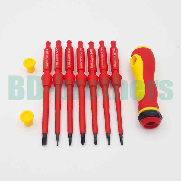 

Red 7 in 1 in ulated crewdriver et chrome vanadium 1000v in ulated crewdriver tool whole ale 10 et