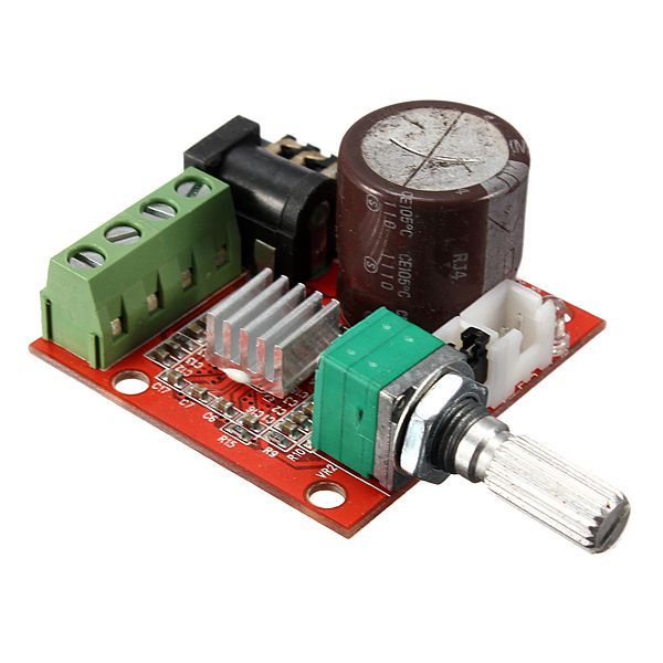 Freeshipping 2 teile/los 12 V Mini Hallo-fi PAM8610 Audio Stereo Verstärkerplatine 2X10 Watt Dual Channel D Klasse Heißer Verkauf