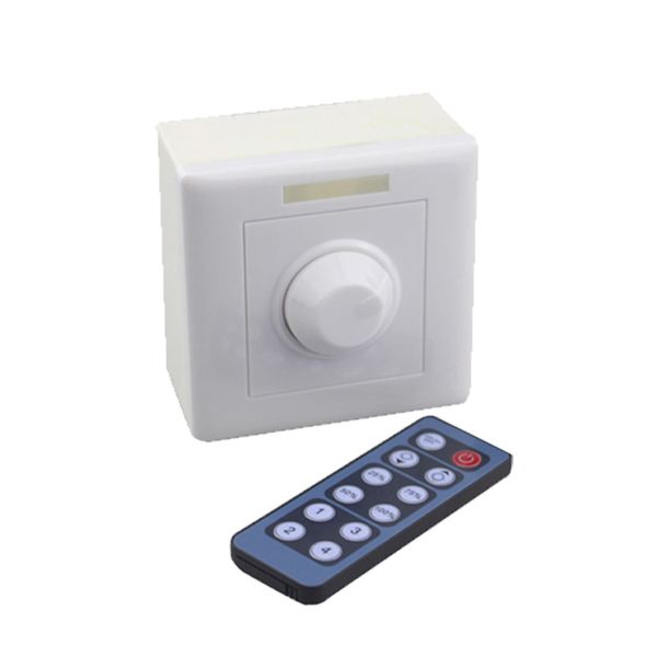 12 В светодиодная полоса Dimmer Infrared 12-ключ-ручка PWM LED DIMMER12V ~ 24V DIMMERS 8A Светодиодное освещение