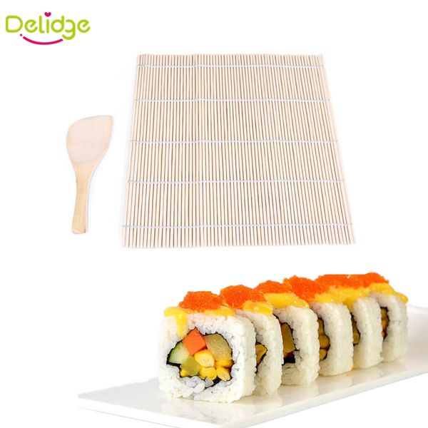 2019 Delidge Sushi Rolling Mat Sushi Japanese Sushi Mold Pad With