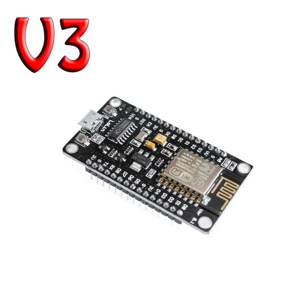 Toptan-Yeni Kablosuz Modülü CH340 NODEMCU V3 LUA WIFI Şeylerin İnternet Geliştirme Kurulu Tabanlı ESP8266