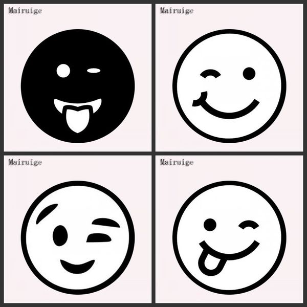 Diy Round White Face Design Custom Game High Definition Computer