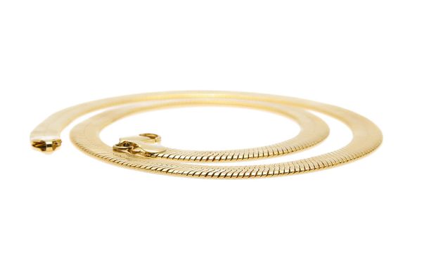 

hip hop gold chain 1 row simulated hip-hop necklace chain mens gold tone iced out punk necklace, Silver
