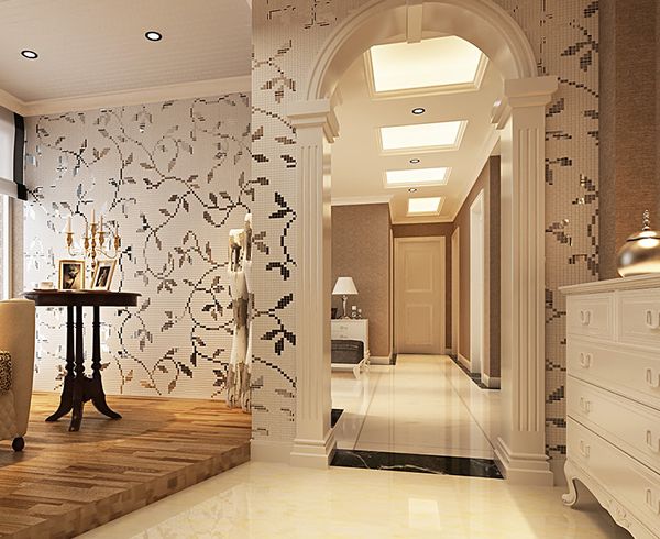2019 Glass Mosaic Painting Wall Tiles Beautiful Kitchen Backsplash Bedroom Decor Living Room Art Bathroom Stickers Lsptn07 From