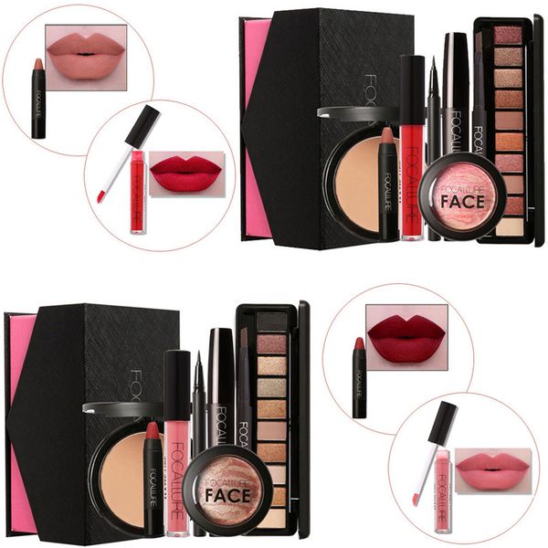 Sets Großhandel- Frauen Lidschatten Mascara Lippenstift Mode Schönes einfaches Make-up Freeshiping