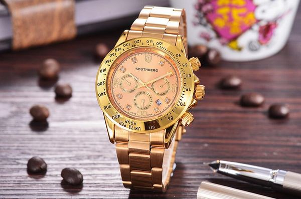 

2019 из нержавеющей стали Полосы Кварцевые часы Мужские кварцевые часы наручные ча