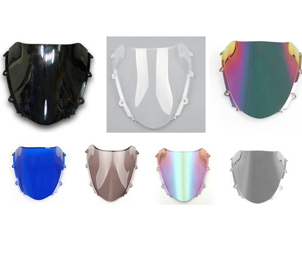 

7 color windshield windscreen double bubble for honda cbr 1000rr 2004-2007