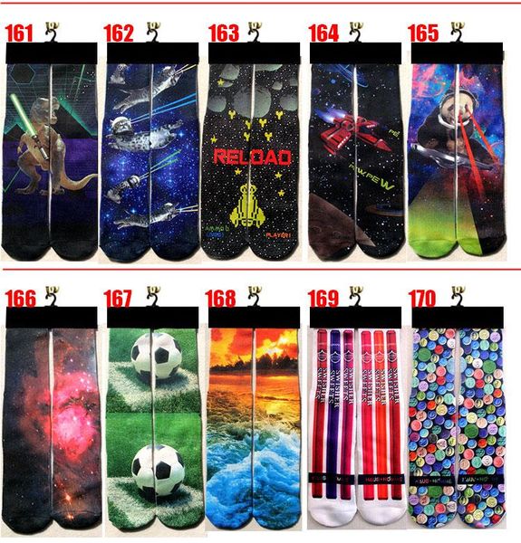 

Fedex 3d ock kid women men hip hop ock 3d odd cotton kateboard ock 100pc 50pair