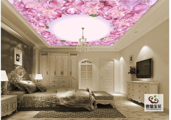 

home decor гостиная натуральное искусство деревья 3d зенит росписи 3d потолочные фрески обои