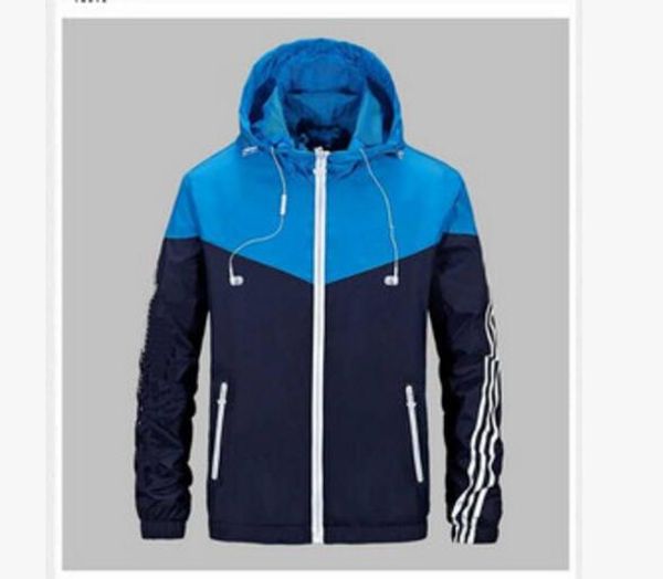 

New men pring autumn thin jacket coat men and women port windbreaker jacket explo ion black model windrunner outdoor jacket men 333