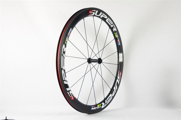 700C Full Carbon Rims 40mm Depth 25mm Width Clincher Carbon Bicycle Rim Road