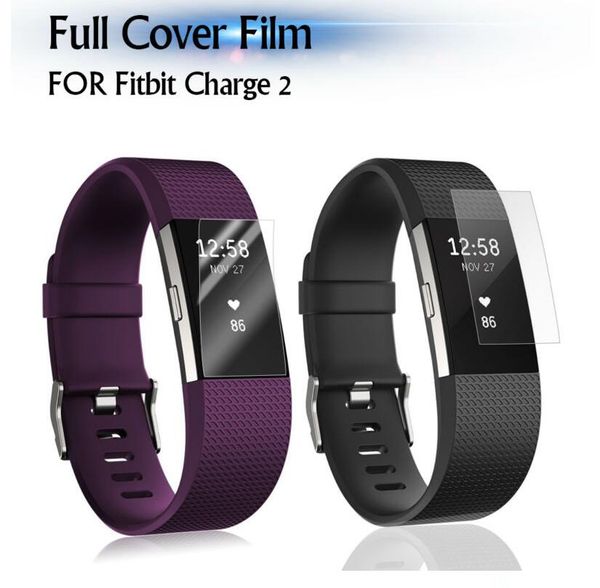 Akıllı İzle Ekran Filmi yumuşak TPU Koruyucu fitbit charge2 Için şarj 2 3 H Patlama Korumalı koruyucu Yüksek tokluk HD ekran filmi