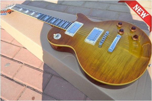 

new 1959 reissue guitar iced tea custom electric guitar ing