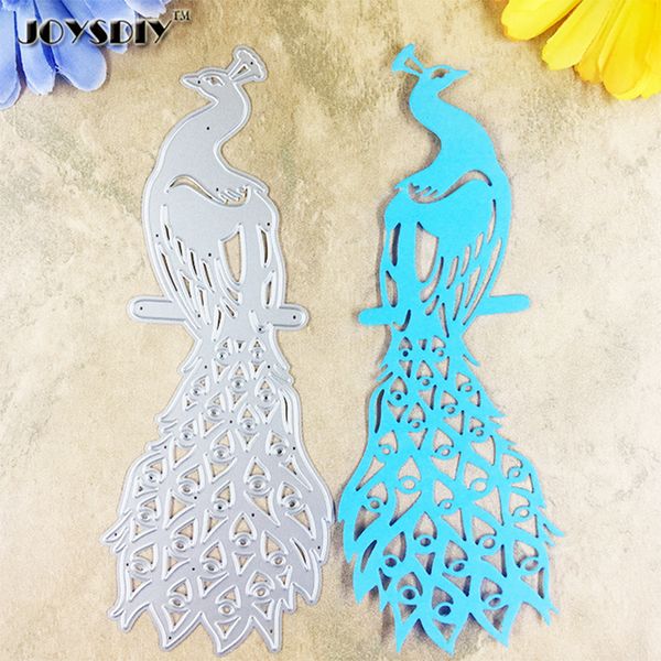 Lovely Peacock Cutting Dies Stencils Scrapbooking Album Embossing Paper Card FO