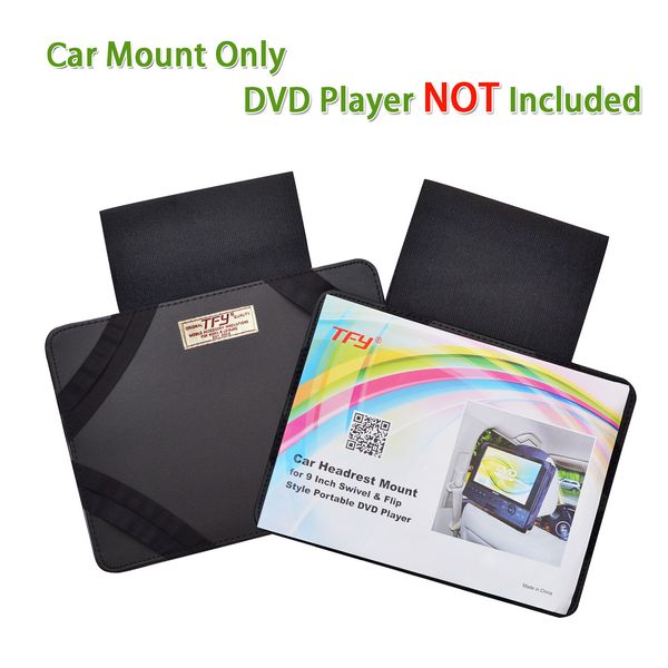 TFY Car Mount poggiatesta per SYLVANIA SDVD9805 e da 9 a 9,5 schermi LCD di lettori DVD portatili - 2 pezzi