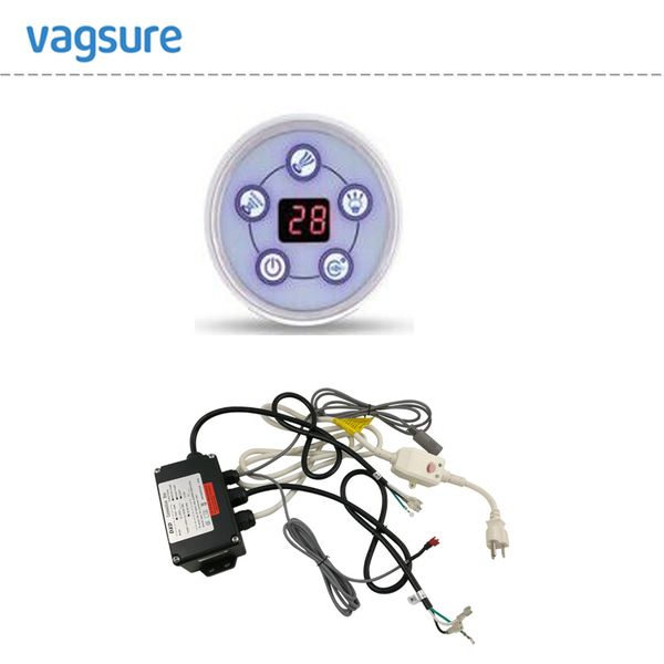 

dxd-a006m round shaped whirlpoolwater pump/air bubble pump control, whirlpool bathtub pump control panel with lcd display