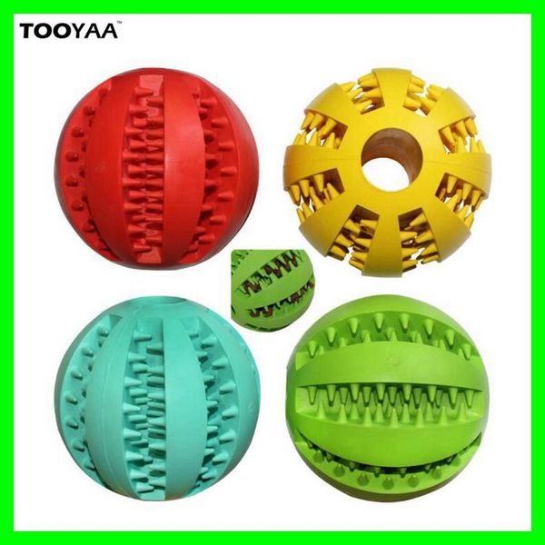 

rubber pet dog chewing balls soft funny watermelon design puppy dogs squeaky chewing ball toys non-toxic pet dog teeth cleaning tools