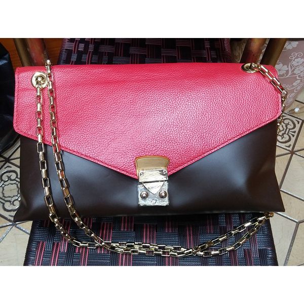 

designer pallas chain bag women handbags woman 100% genuine leather shoulder bags fashion purse pallas bag m41246 m41201 m41203 m41223