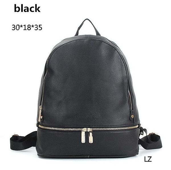

backpacks designer fashion women lady black red rucksack bag charms clutch bag