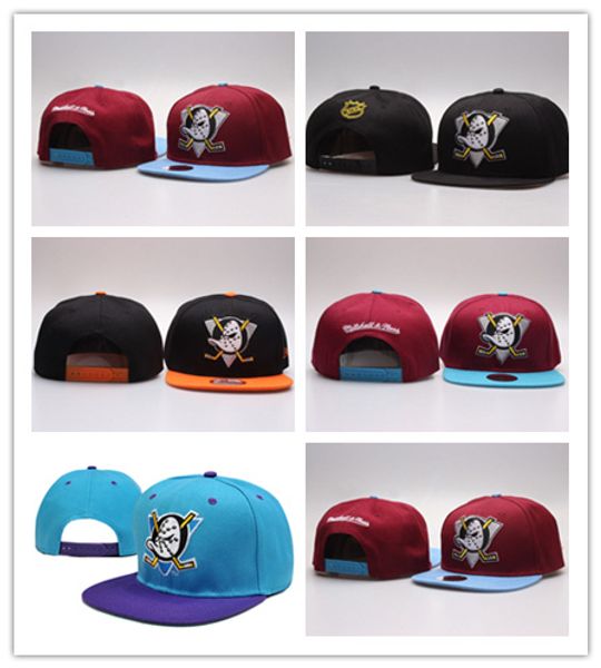 

Хорошие продажи новые могучие хоккейные кости Snapback шляпы Анахайм утки кости cap пл
