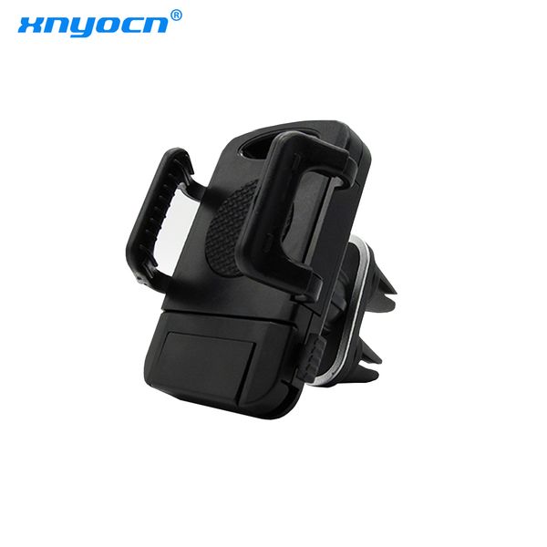 

double clip car phone stand very solid/new air outlet mount holder for mobile phone apply to iphone/android width 5- 10.5 cm