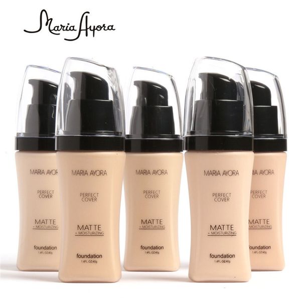 

make up maria ayora liquid foundation база для лица bb крем корректор осветлить отбеливание кожи увлажняющий крем красота 30 мл