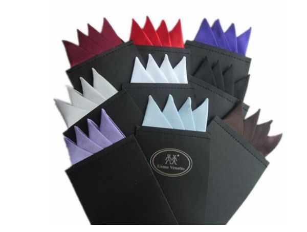 

новый дизайн рождественские подарки человек платочек облегчение handkerchief не fold напрямую использовать fashion man party платок, White