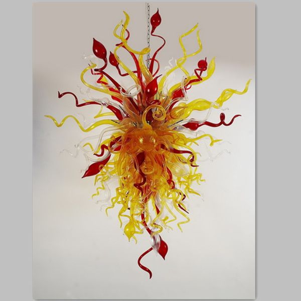 

led bulb christmas decor lights hand made blown glass chandelier crystal chandelier luminaire modern ceiling lights