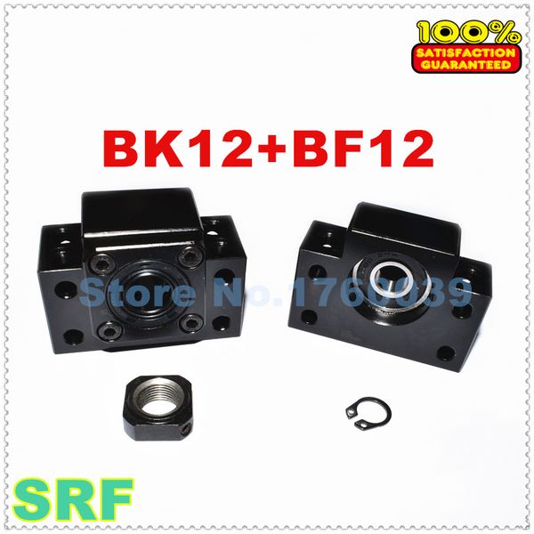BF12 BK12 end support bearing block for Ball Screw RM1605