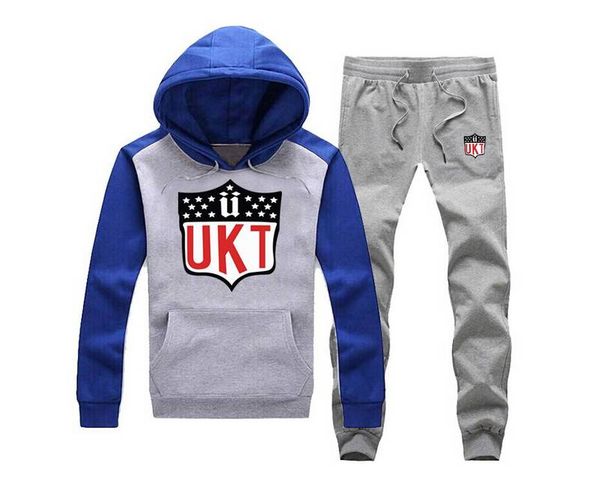 

s-5xl 029 factory outlets new autumn men tracksuits slim fit fleece hoodies printing male suit, Gray