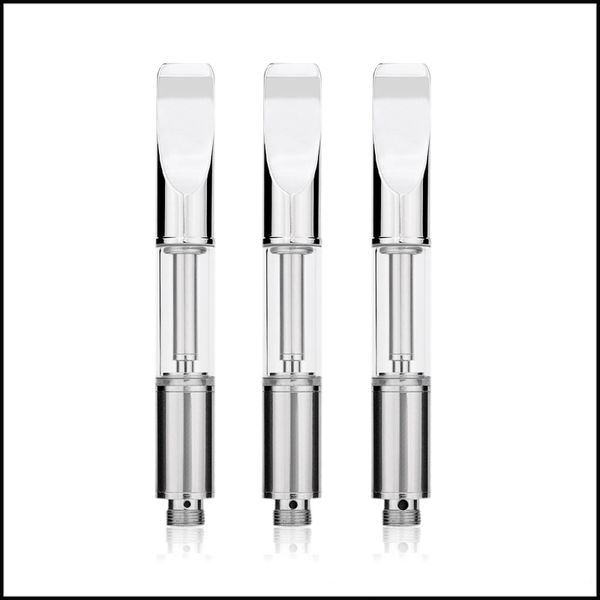 

Genuine Transpring A8 Full Ceramic Glass Tank 0.7ml Thick oil Cartridge 510 Vaporizer Pen Cartridge DHL Free