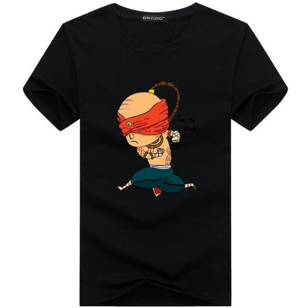 

Plus Size S-5XL Man Tshirts New Fashion men's O-Collar Short Sleeve Pritting Cotton Casual Mens T Shirt 5 Colors