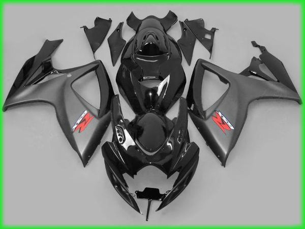 

Injection fairing body kit for 2006 2007 uzuki g xr600 750 bodywork g xr 600 g xr750 k6 06 07 matte glo black fairing et mn35