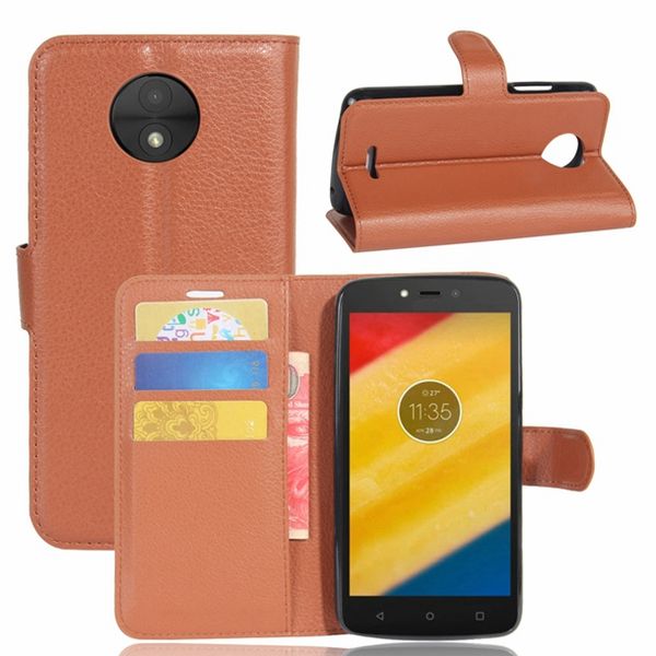 flip wallet leather pouch case litchi for moto c plus e4 zte nubia n1 lite max xl n9560 z986 stand tpu leechee id card phone skin cover 1pcs