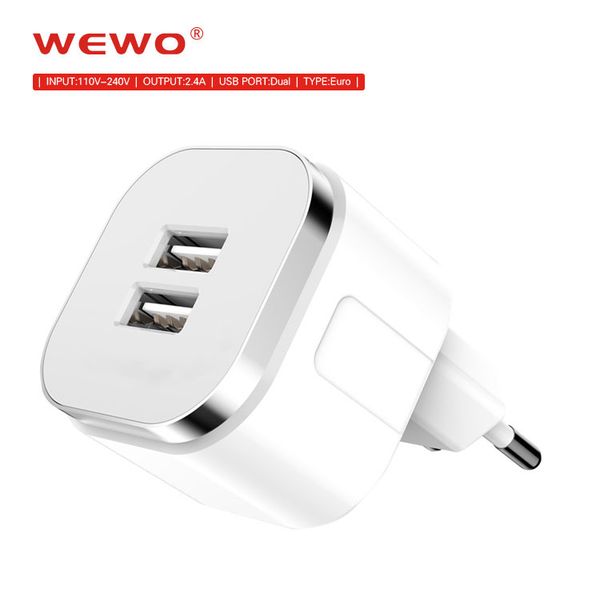 

usb wall chargers 2 ports smart fast turbo mobile charger for iphone 8 x samsung galaxy s7 edge xiaomi phone eu plug
