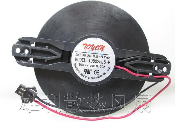 

Вентилятор теплоотвода апертуры 90mm tonon TD8025LS-P 0.20 A 12V