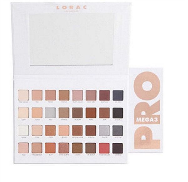 

Hotte t item lorac mega pro 3 eye hadow palette 32 colour natural and long la ting hipping