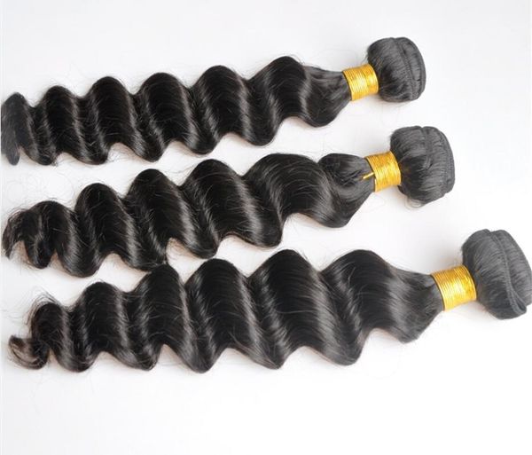 

Malaysian Virgin Human Hair Loose Deep Wave Unprocessed Remy Hair Weaves Double Wefts 100g/Bundle 2bundle/lot Can be Dyed Bleached