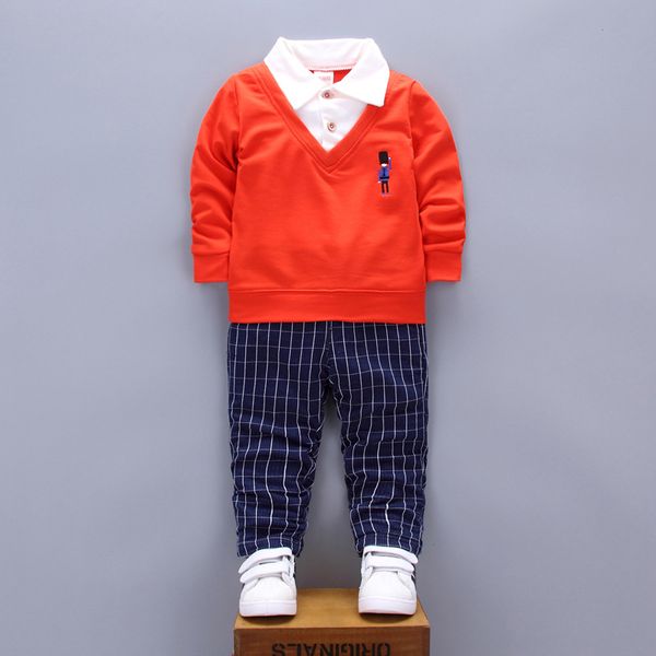 

baby boy clothes sets gentleman rompers +pants suit long sleeve kids boy clothing, White