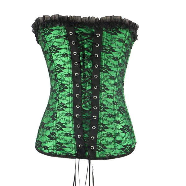

waist training corset women plus size steampunk corsets and bustiers chest binder female shapers wholesale lingerie 0880, Black;white