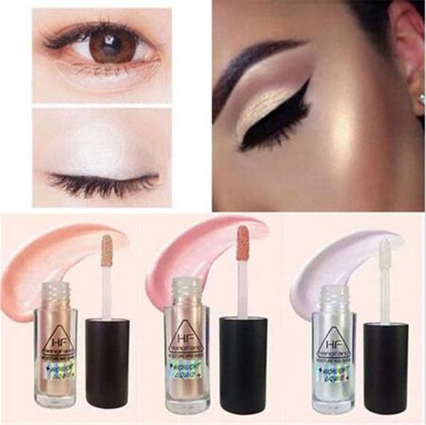 Makeup Gold Highlighter Liquid Cosmetic Face Contour Brightener Make Up Concealer Face Foundation BronzerHighlight Contour Stick 3 colori