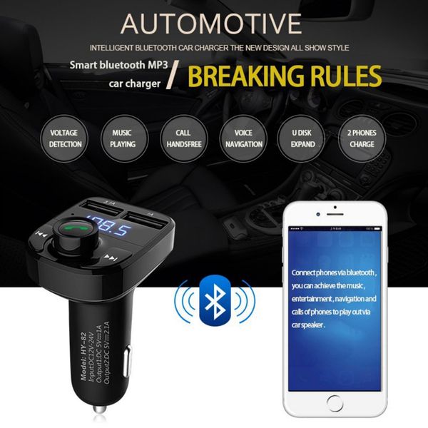 lcd /étanche Haut-parleur radio de lecteur MP3 de moto Bt Fm avec le chargement de t/él/éphone portable Lecteur MP3 de moto