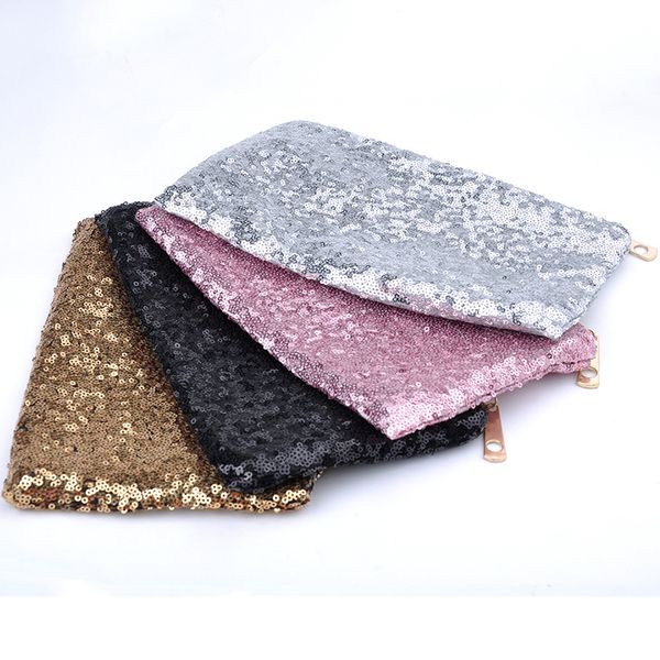 

wholesale- lady evening club bags dazzling women handbag glitter bling sequins women clutch comestic makeup bag