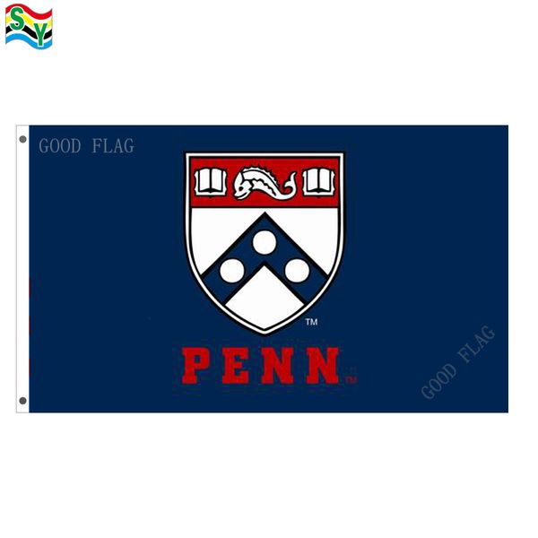 

goodflag penn flags banner 3x5 ft 90*150cm polyster outdoor flag