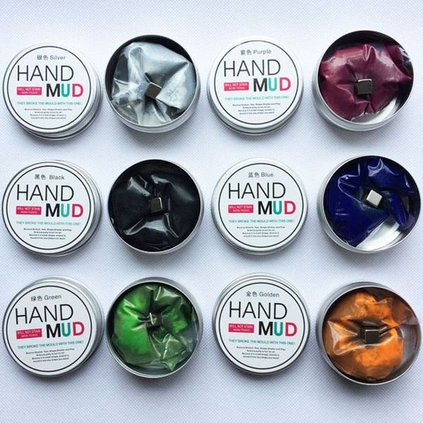 

Новинка декомпрессионные игрушки магнитная шпатлевка ручная грязь Handgum резиновы